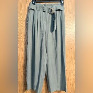 Mango Elegant Olive Trousers